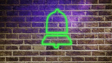 Thumbs-down-neon-sign-on-brick-wall-4k