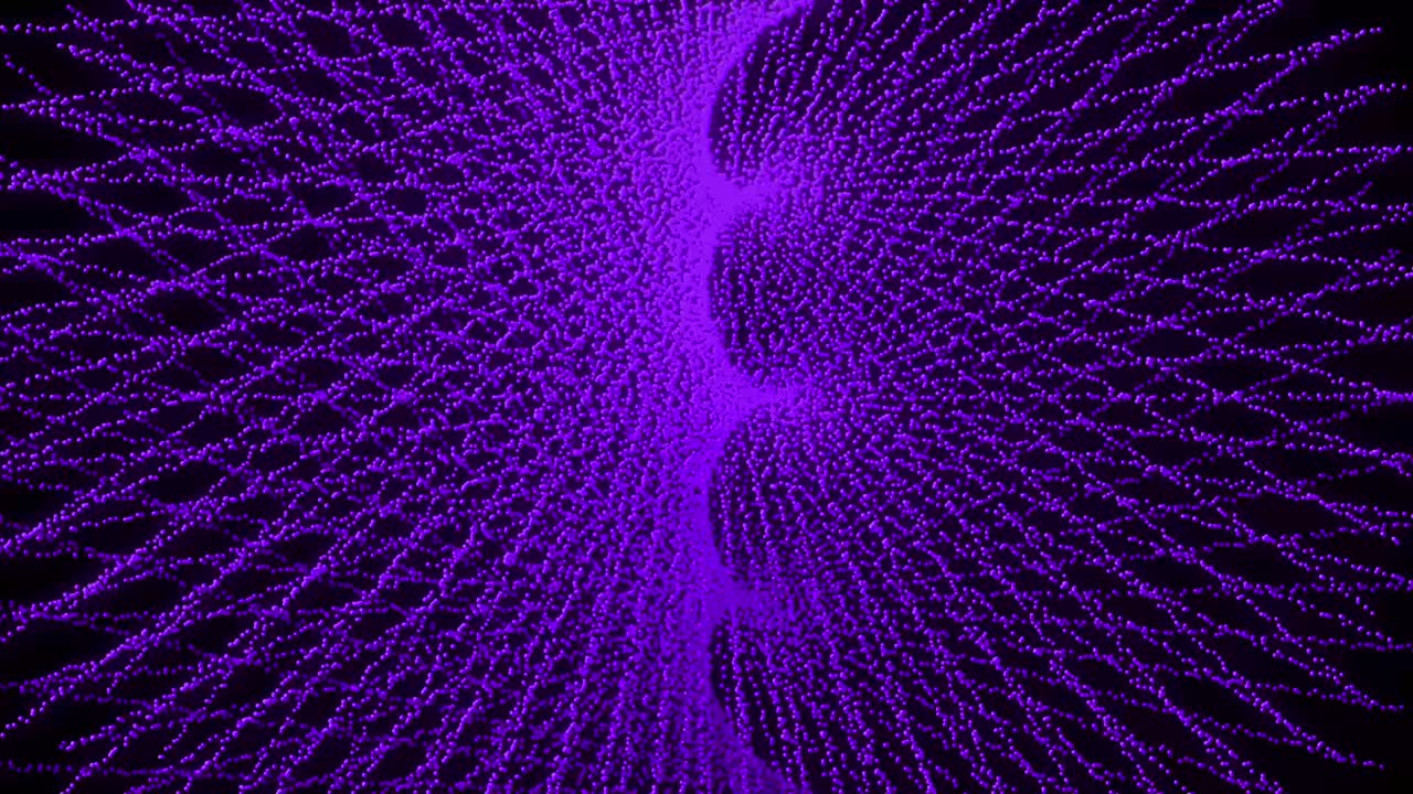 Purple color Dot Shape Pattern animation motion graphics