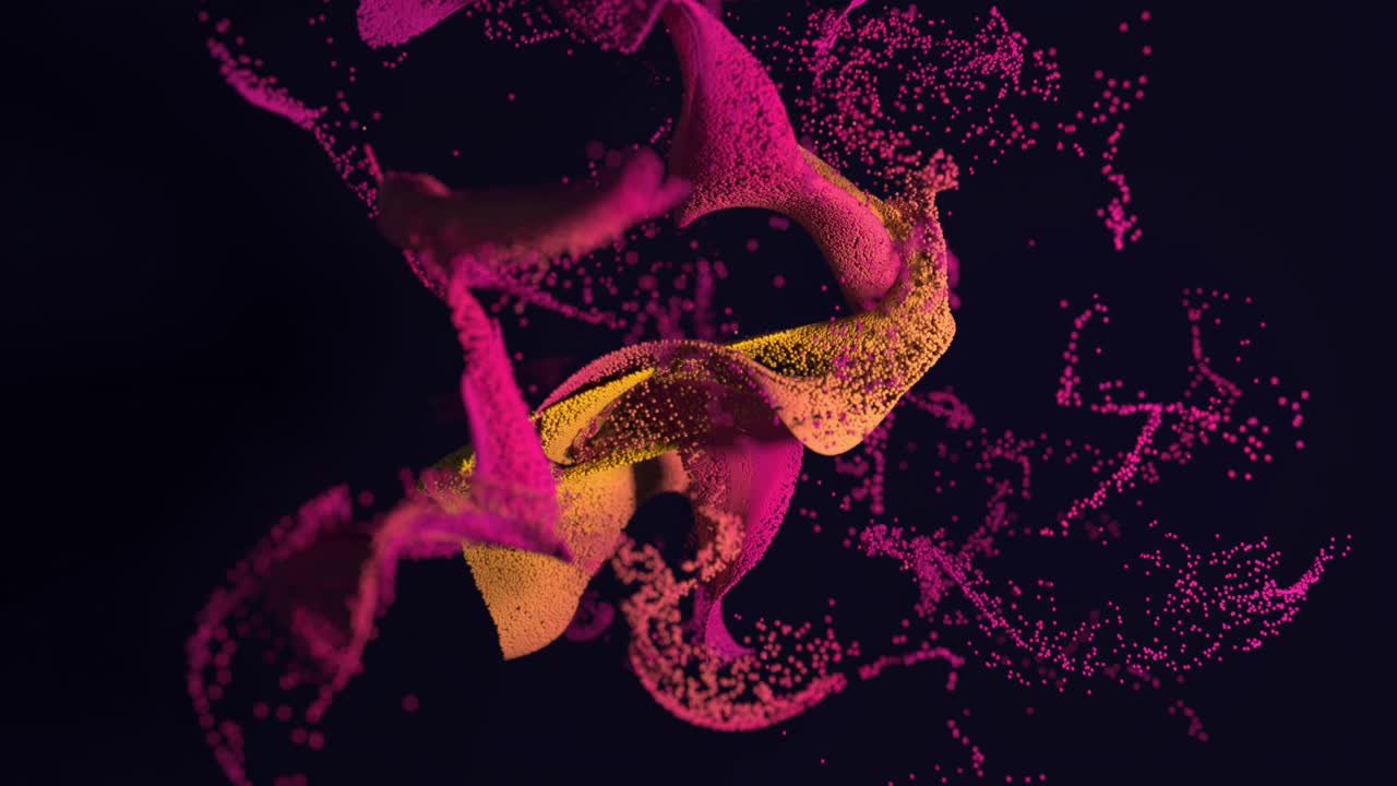 Abstract Colorful Particle Flow
