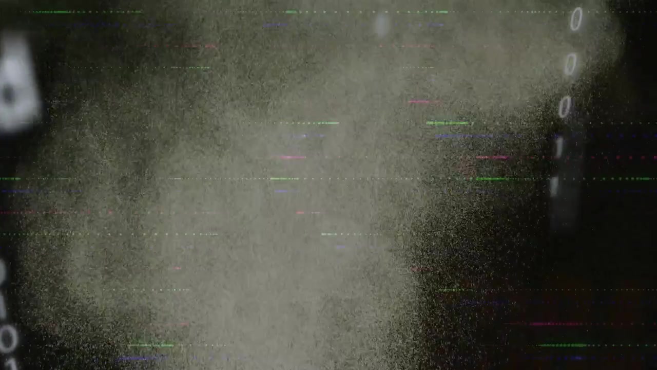 Faint mist and transferred text starting plume thickening, dispersing, revealing binary column
