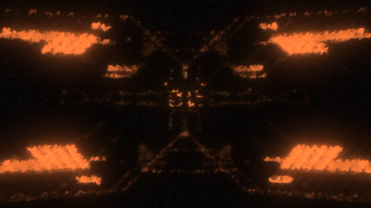 patrón de fuego abstracto