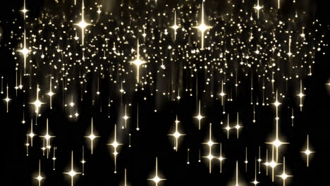 shining bling stars animated overlay, transparent 4k video, alpha channel, prores 4444
