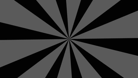 espiral geométrico abstracto animación 2d giro efecto visual patrón de forma de fondo ilusión óptica gráficos de movimiento arte digital gris negro