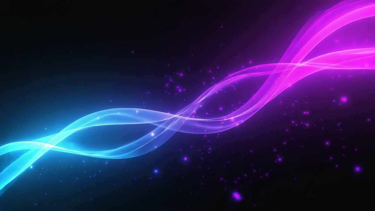 추상적인 반이는 파동