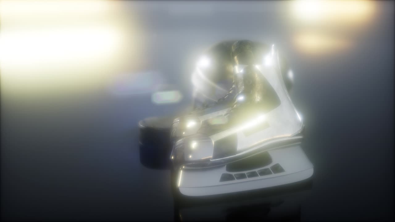 어 ⁇  속에서 하키 장비