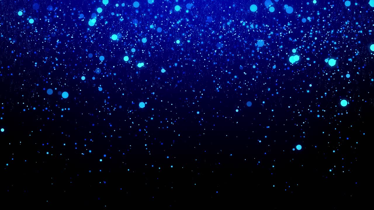 Abstract moving lines and dots particles cyber digital data network background medical business