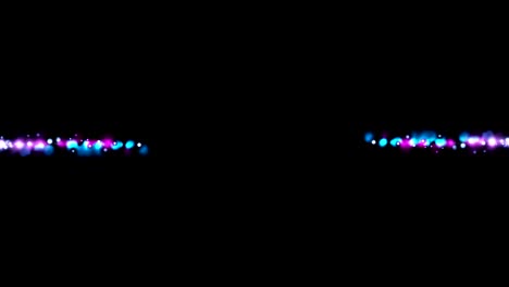 azul púrpura abstracto luces brillantes efecto animación de video