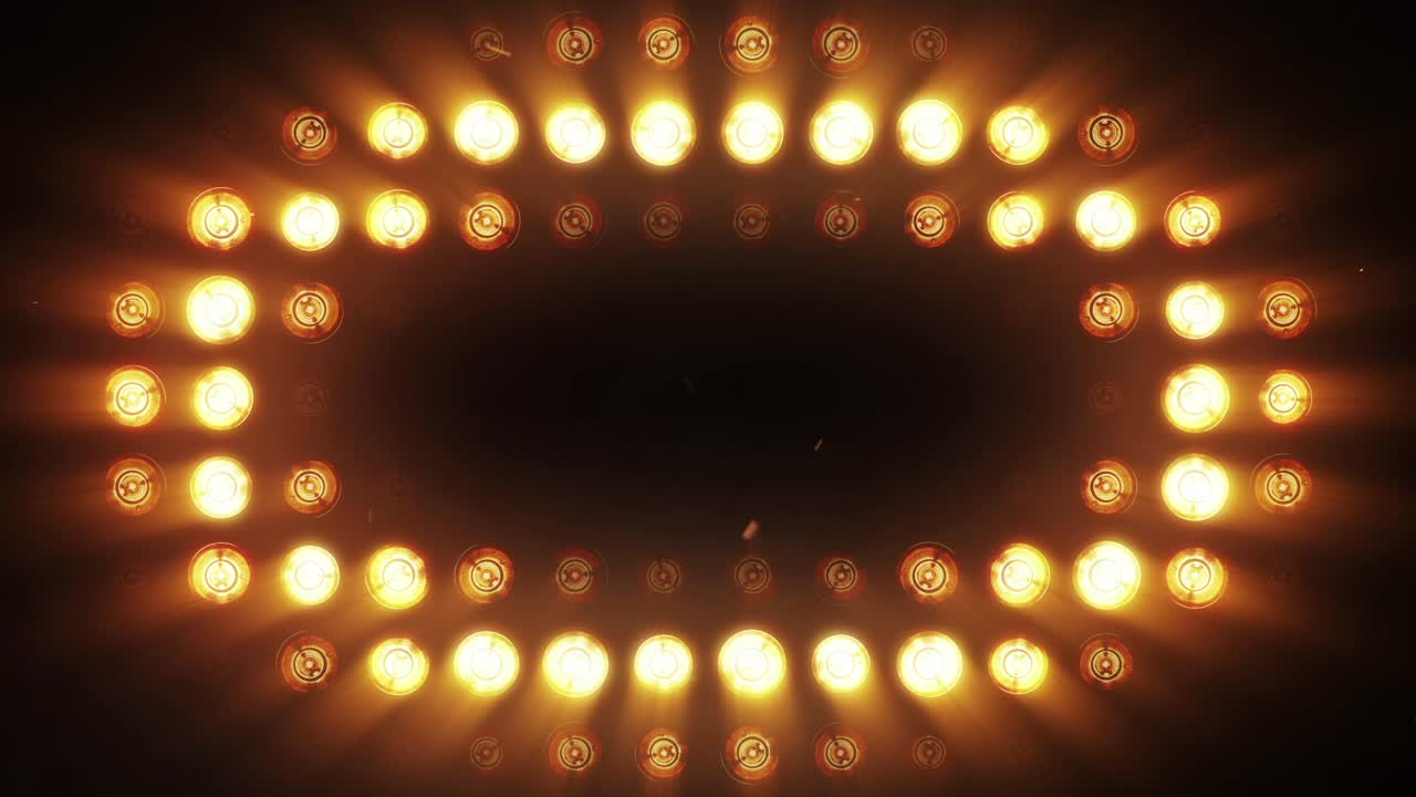 Spotlights and stage lights