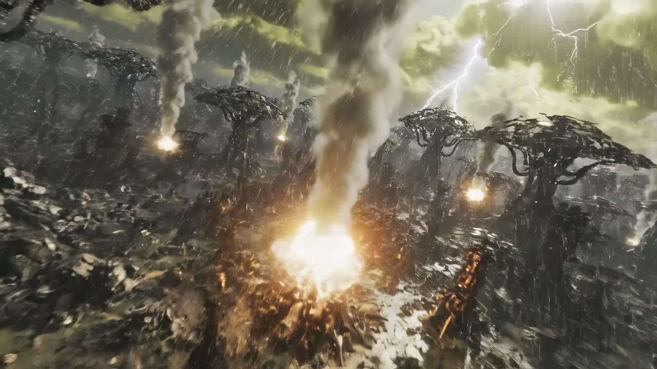 Destroyed City Battle