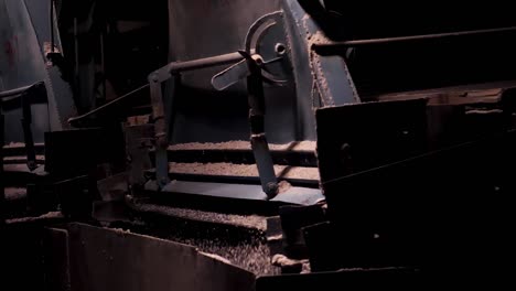 industrial machinery in a factory
