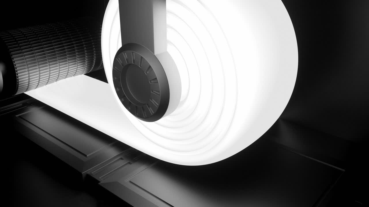 máquina industrial futurista