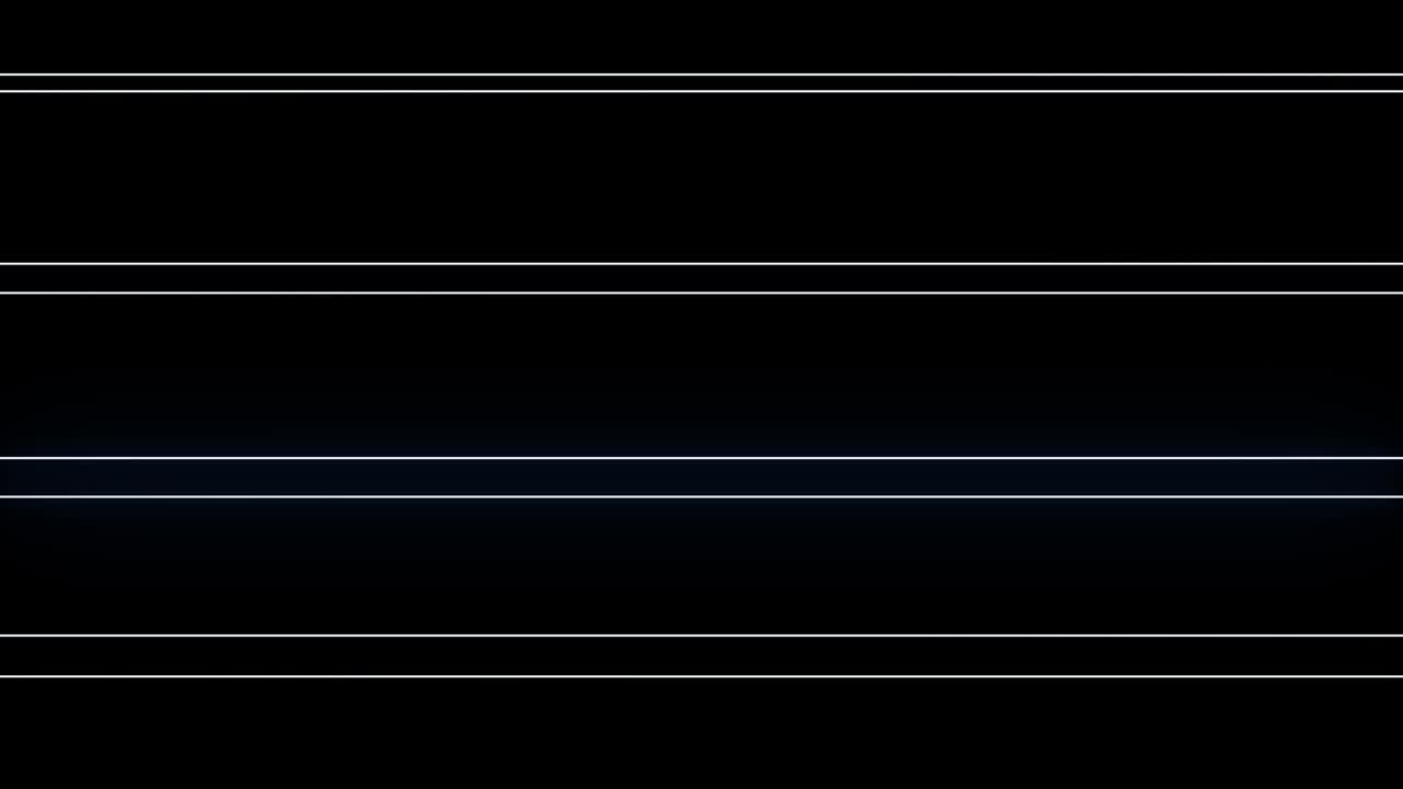 추상적이고 창의적인 네온 라인, 바 루프 애니메이션