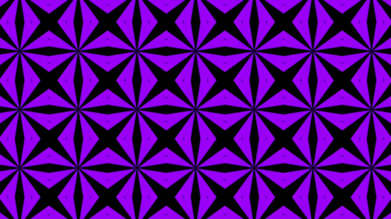 patrones geométricos púrpuras sobre un fondo negro