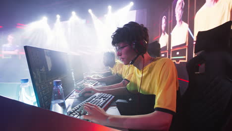 esports gamers competing in a tournament