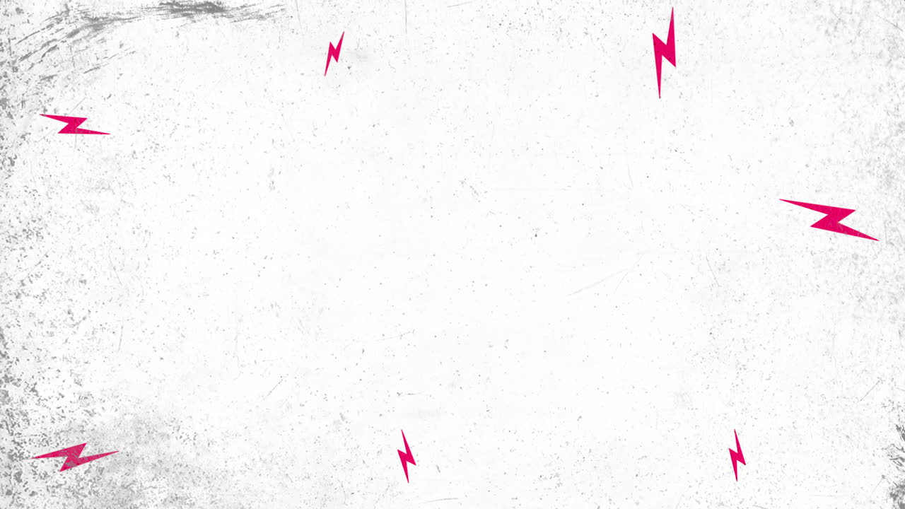 truenos rojos en textura blanca hipster