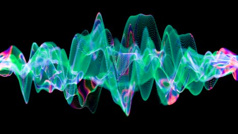 actividad activa de la red neuronal con sinapsis que cambian de color.