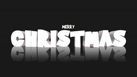 Cartoon-Merry-Christmas-text-on-a-vibrant-black-gradient