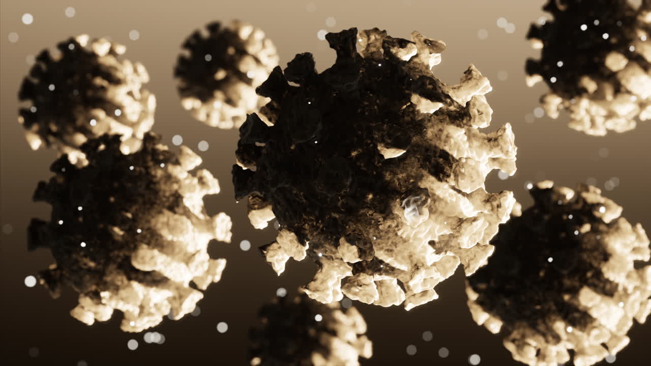 심각한 급성 호흡기 코로나-19의 현실적인 영상