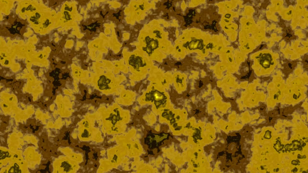 추상적인 빛과 그림자 럭셔리 황금 파동은 뜨거운 공기에 떠 있습니다.