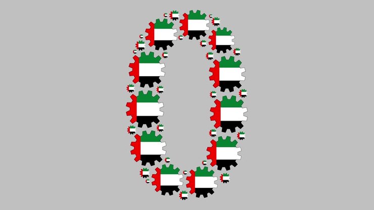 Emiratisk tall null
