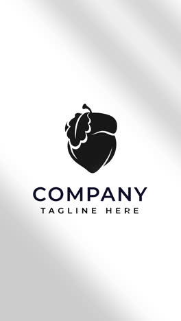 acorn logo design