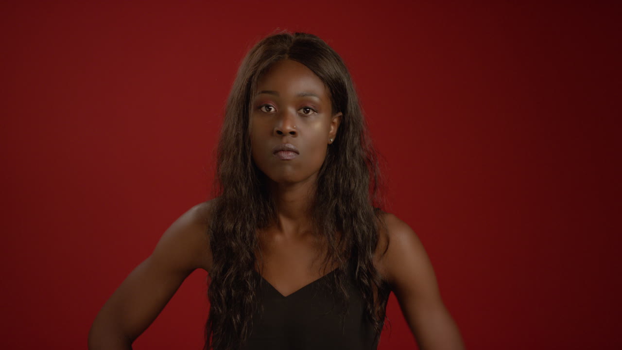 A Young Woman is Annoyed