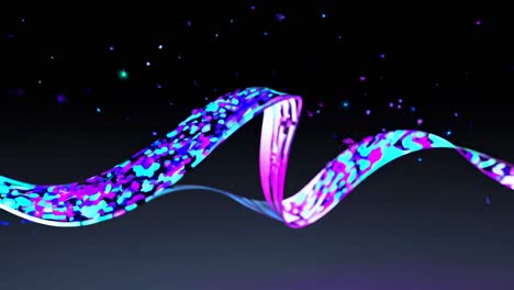 abstract glowing lines