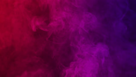 video de humo blanco con luz roja sobre fondo negro