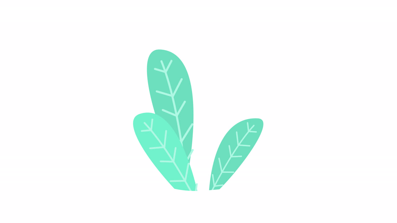 스마트 폰을 사용하는 2d 만화 애니메이션 남자