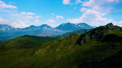 beautiful panoramic view of the mountains