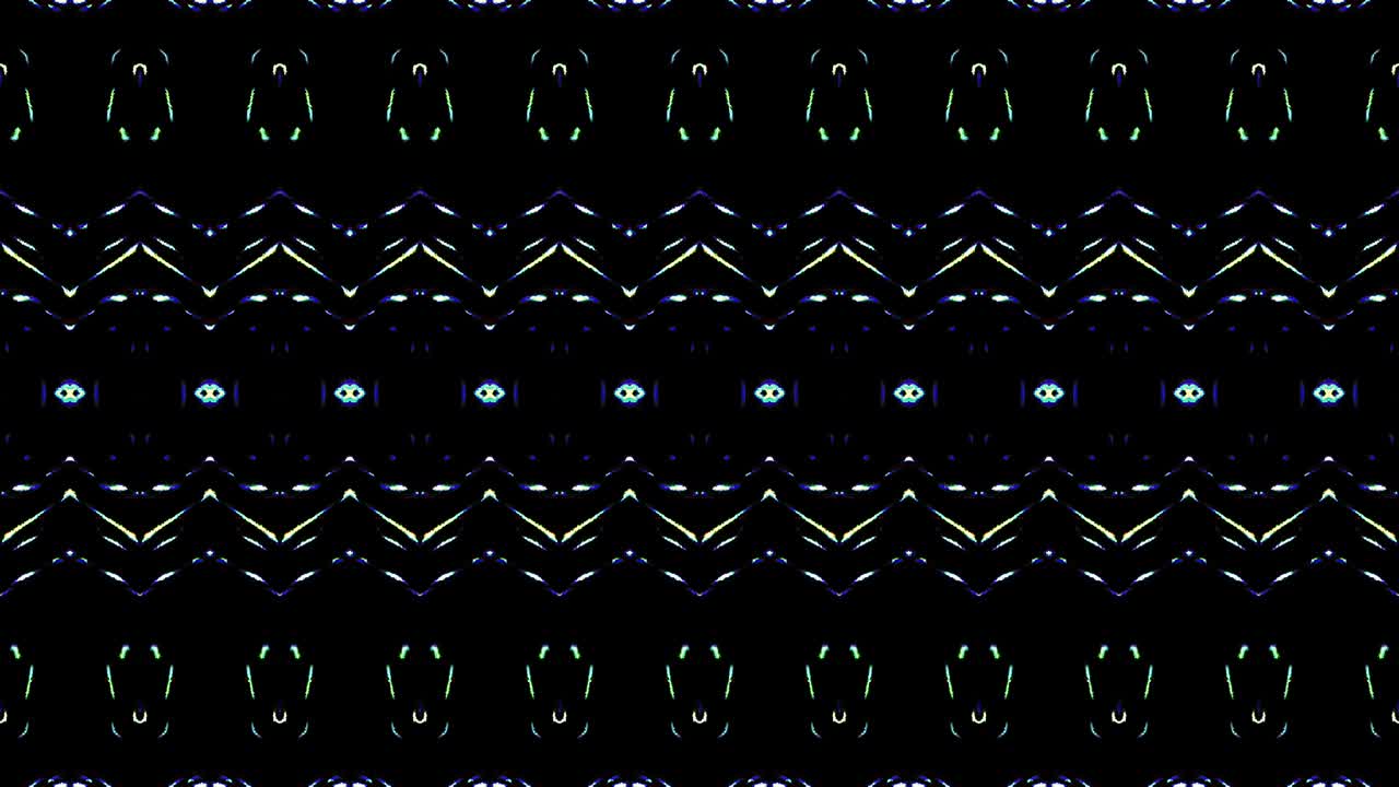 Bright abstract light governing full color, kaleidoscope,red background