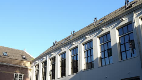 Exterior-Of-Single-family-Home-Raoul-Wallenbergplantsoen-In-Gouda,-Netherlands