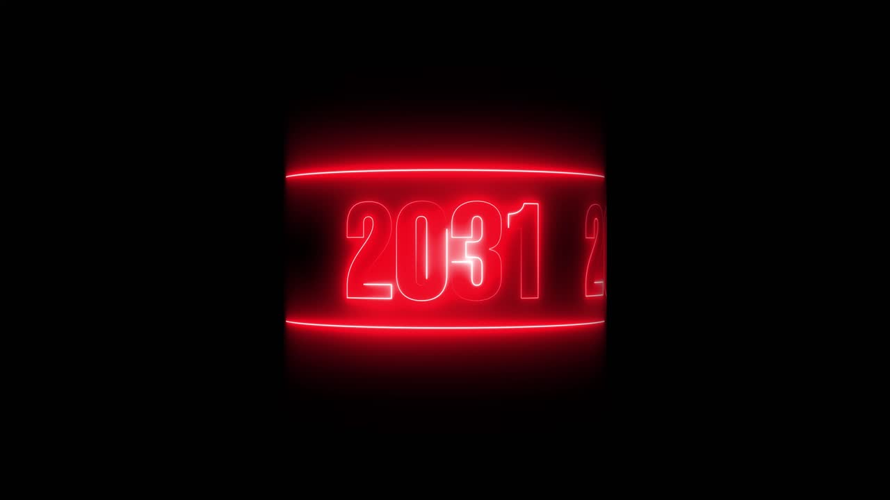 Conto alla rovescia neon per Capodanno
