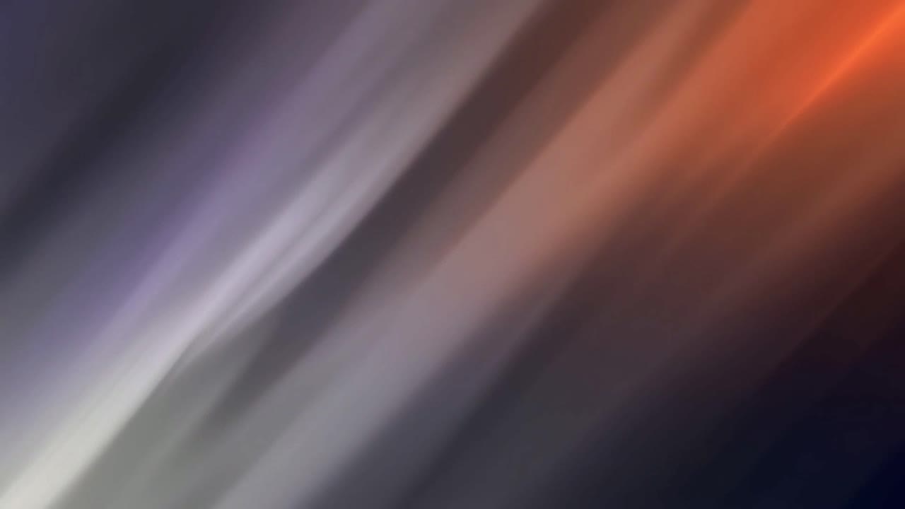 Dynamic Abstract Light Rays Moving Across a Dark Background
