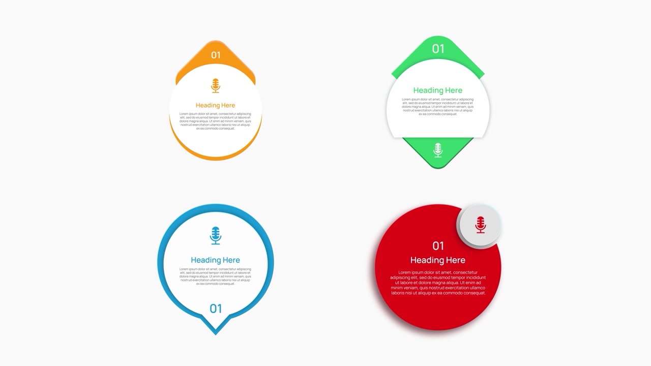 4 maler for infografikk