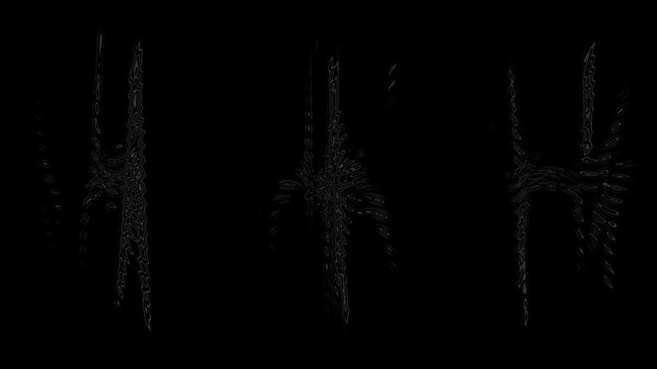 Minimal Black and Grey Abstract Moving Shapes