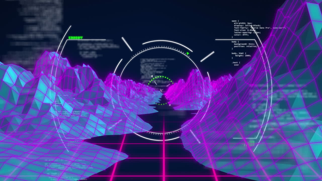 Animation of metaverse, scope with data processing