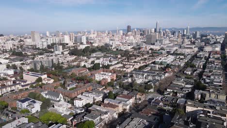 captivating drone video showcasing san francisco's urban tapestry