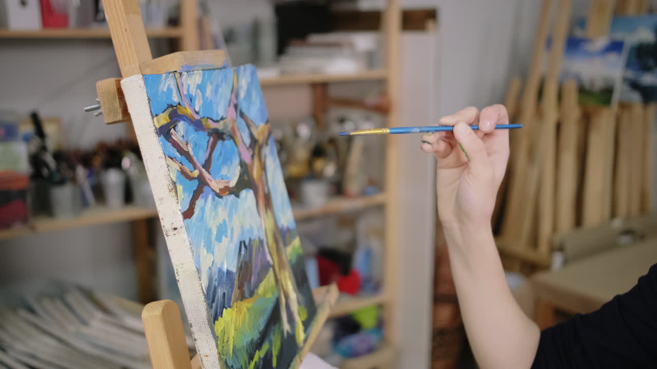 풍경을 그리는 예술가