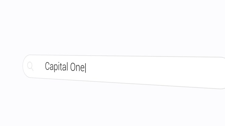 Digitare Capital One sul motore di ricerca