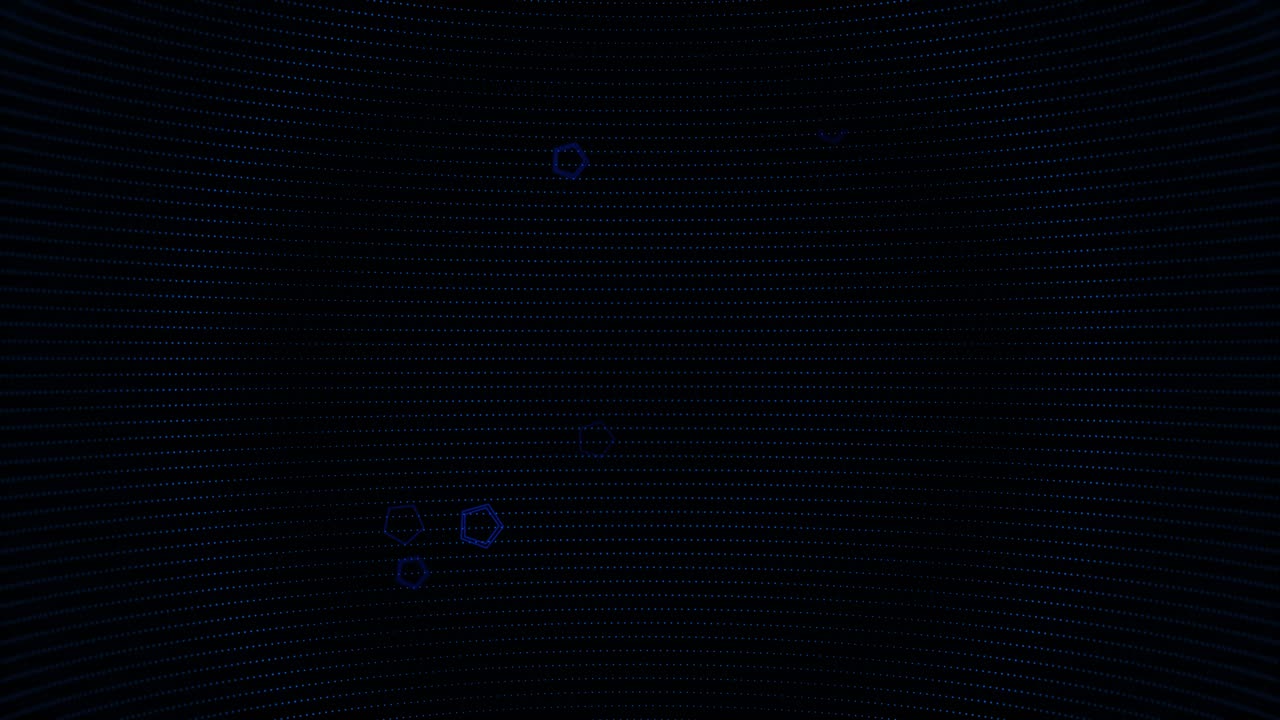 Abstract Dark Blue Dotted Lines Background