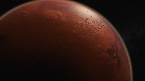 el planeta marte.