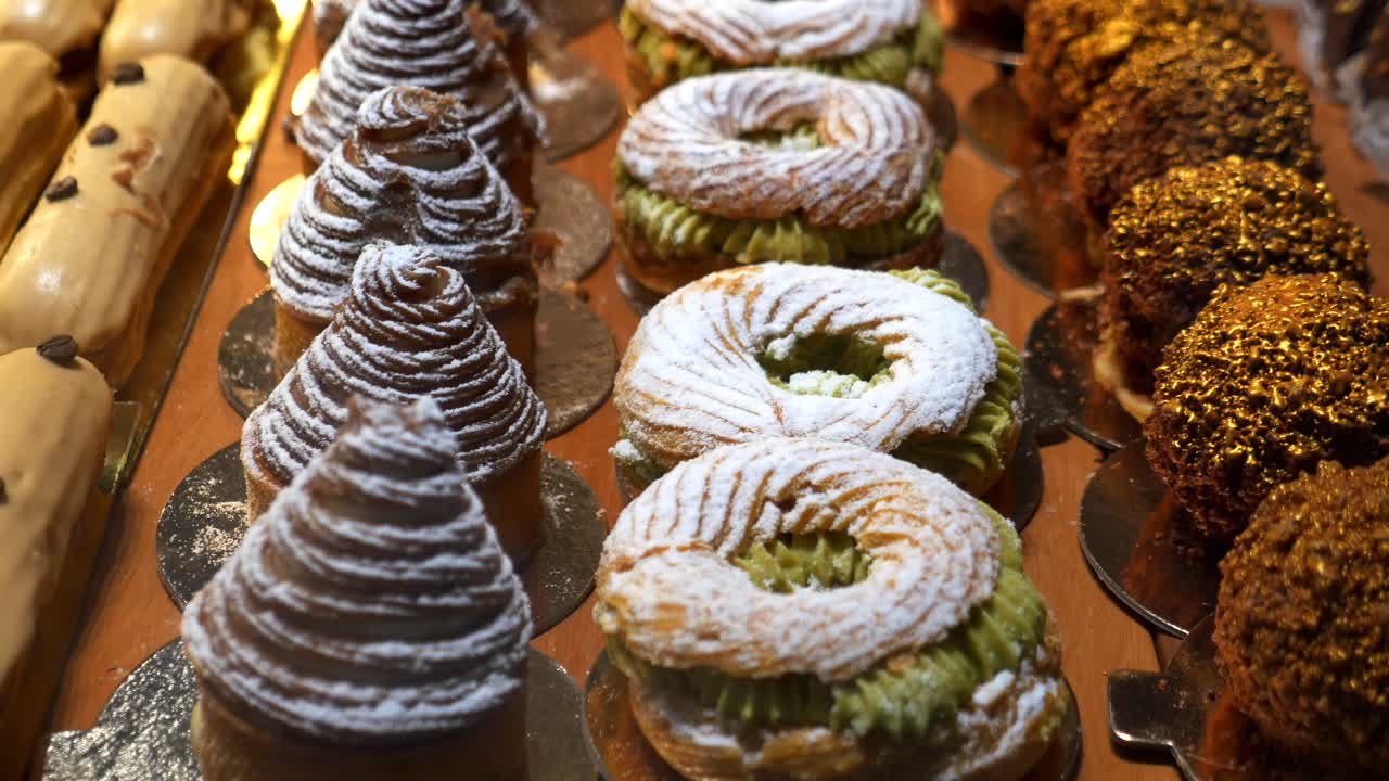 Assorted Delicious Pastries