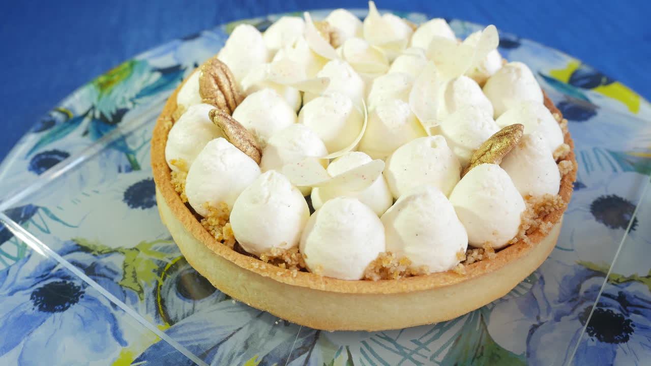 맛있는 피칸 크림 타르트