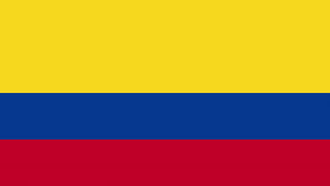 the flag of colombia appearing under the name of the country