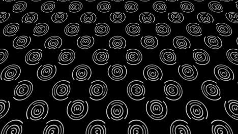 patrón gráfico en blanco y negro que se inclina hacia arriba y se mueve.
