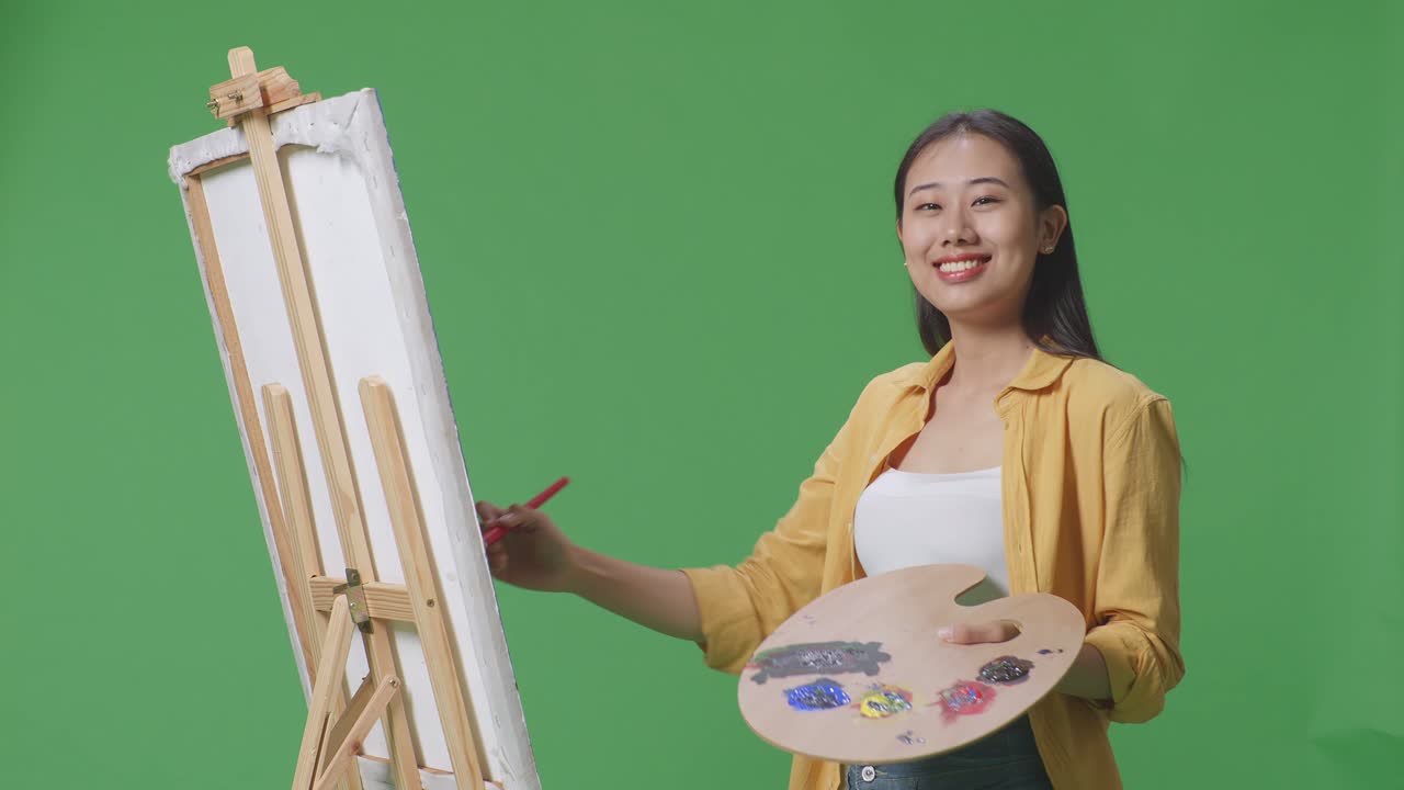 여성 예술가 그림