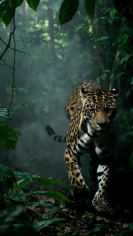 jaguar in the jungle