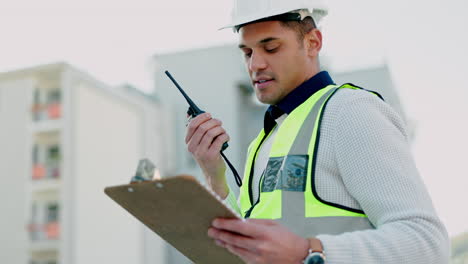 builder, contractor and technician talking