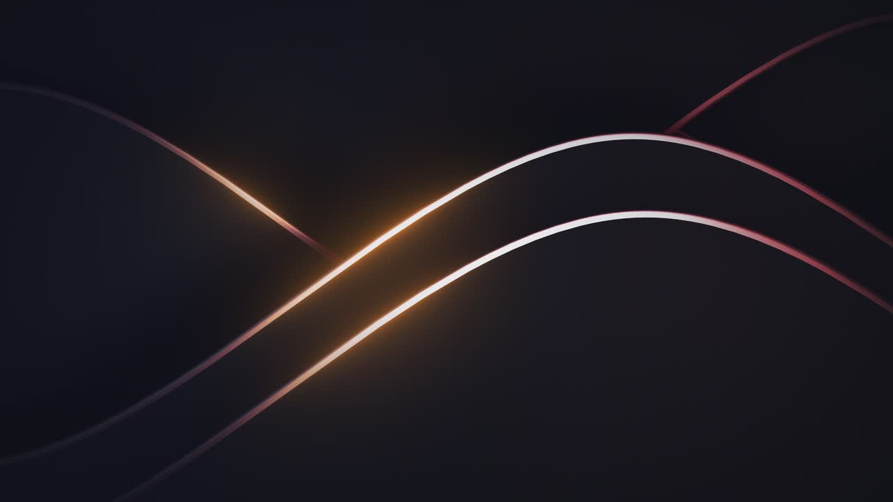 Abstract Glowing Lines Background